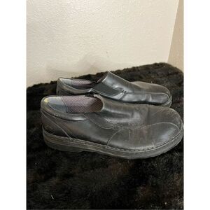 Dr. Martens Tevin AW004 Black Leather Slip On Oxford Shoe Mens 12
